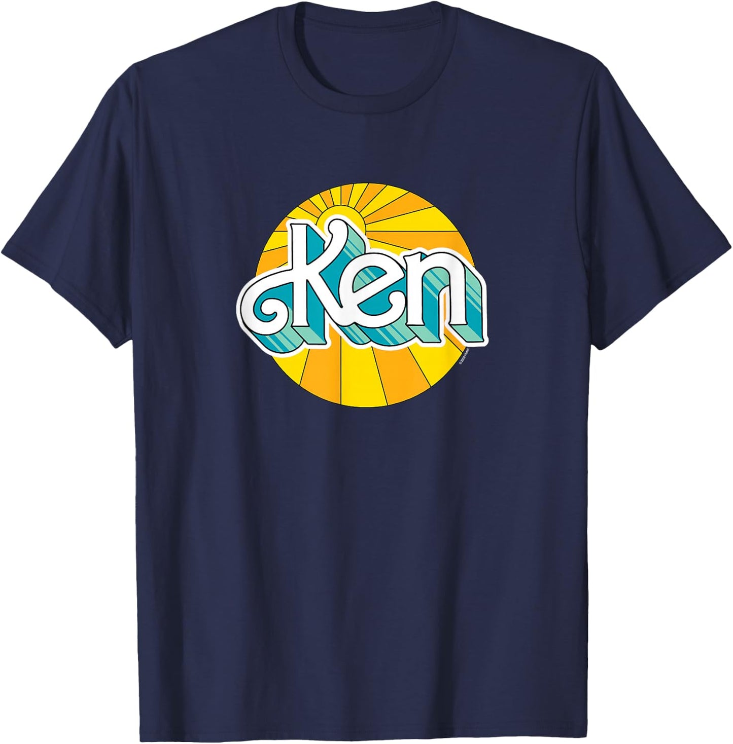 Barbie - Ken Summer Sunburst T-Shirt - T-Shirt | Navy