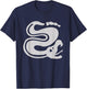 Legends of the Hidden Temple Silver Snakes Alt Logo T-Shirt - T-Shirt | Navy