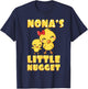 Nona's Little Nugget Chicken Lover Grandmother Mother's Day T-Shirt - T-Shirt | Navy