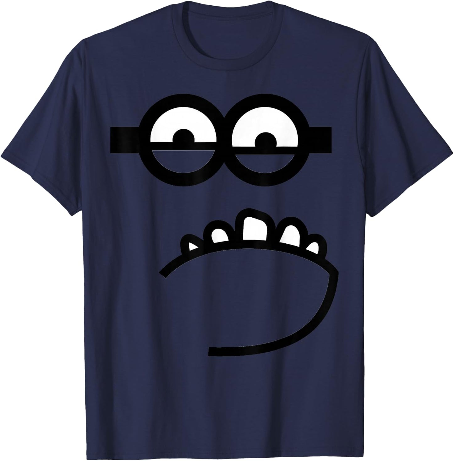 Despicable Me Minions Evil Minion Face Graphic T-Shirt - T-Shirt | Navy