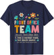 Front Office Team Definition Secretary Office Staff Women T-Shirt - T-Shirt | Navy