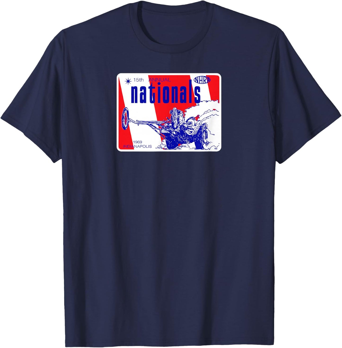 NHRA 1969 Nationals T-Shirt - T-Shirt | Navy
