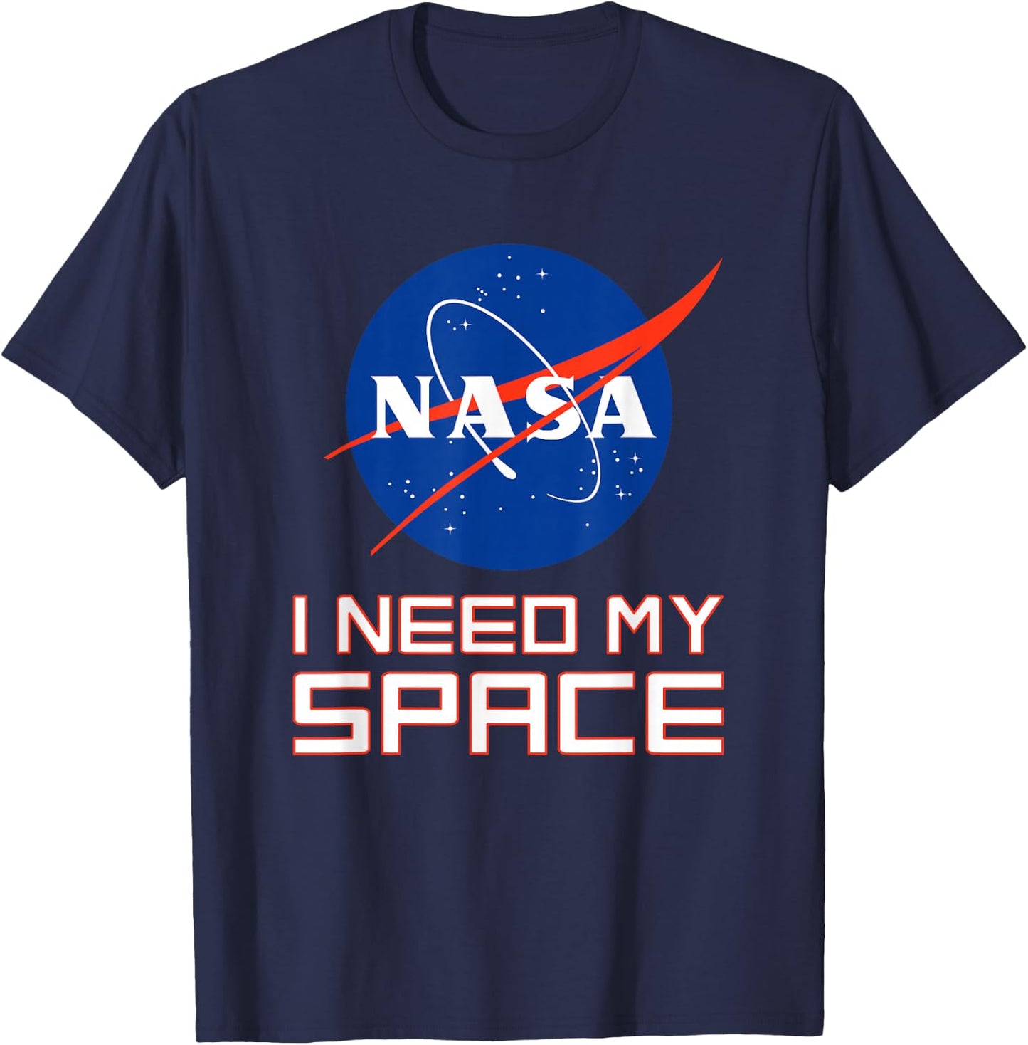 NASA I Need My Space T-Shirt - T-Shirt | Navy
