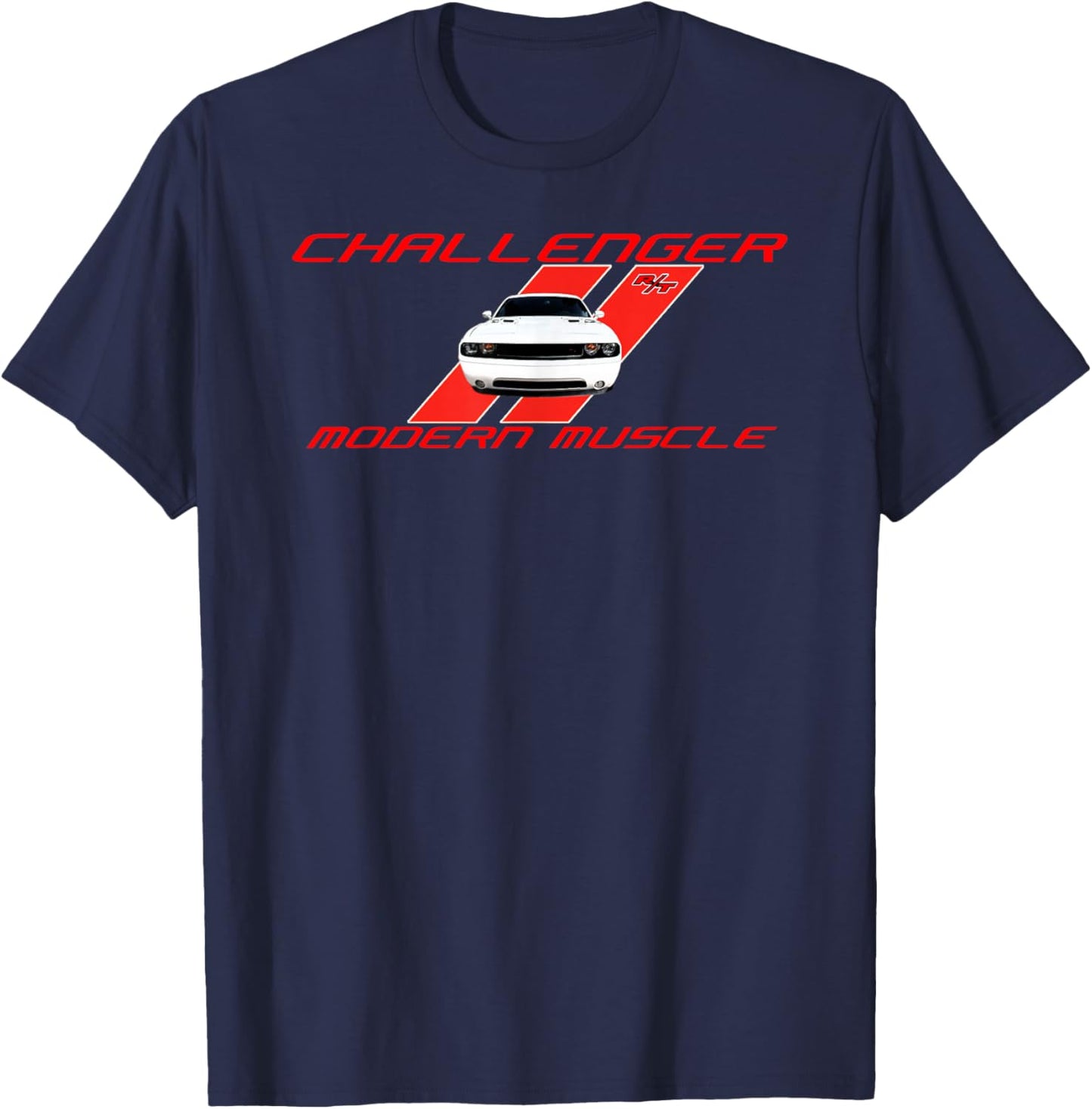 Dodge Challenger RT Modern Muscle T-Shirt - T-Shirt | Navy