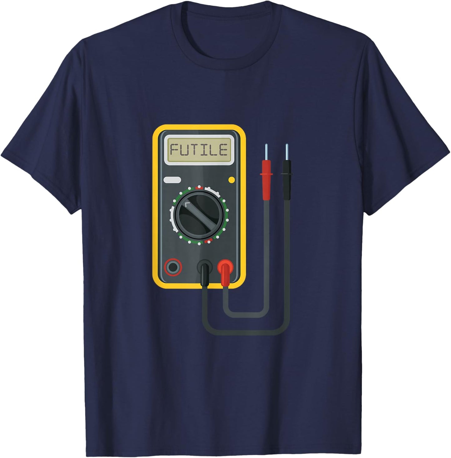 Ingenieure Widerstand ist vain Ohm Law Engineering T-Shirt - T-Shirt | Navy