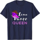 Line Dance Queen Line Dancing Western Country Dance T-Shirt - T-Shirt | Navy