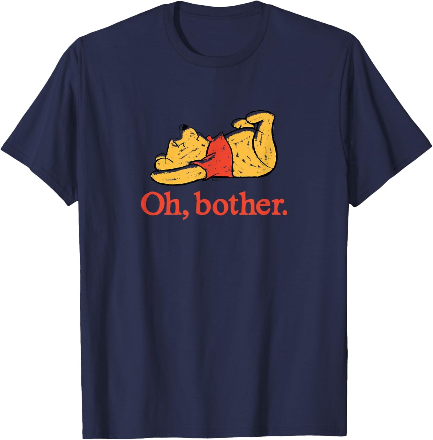Winnie The Pooh - Oh, Bother. T-Shirt - T-Shirt | Navy