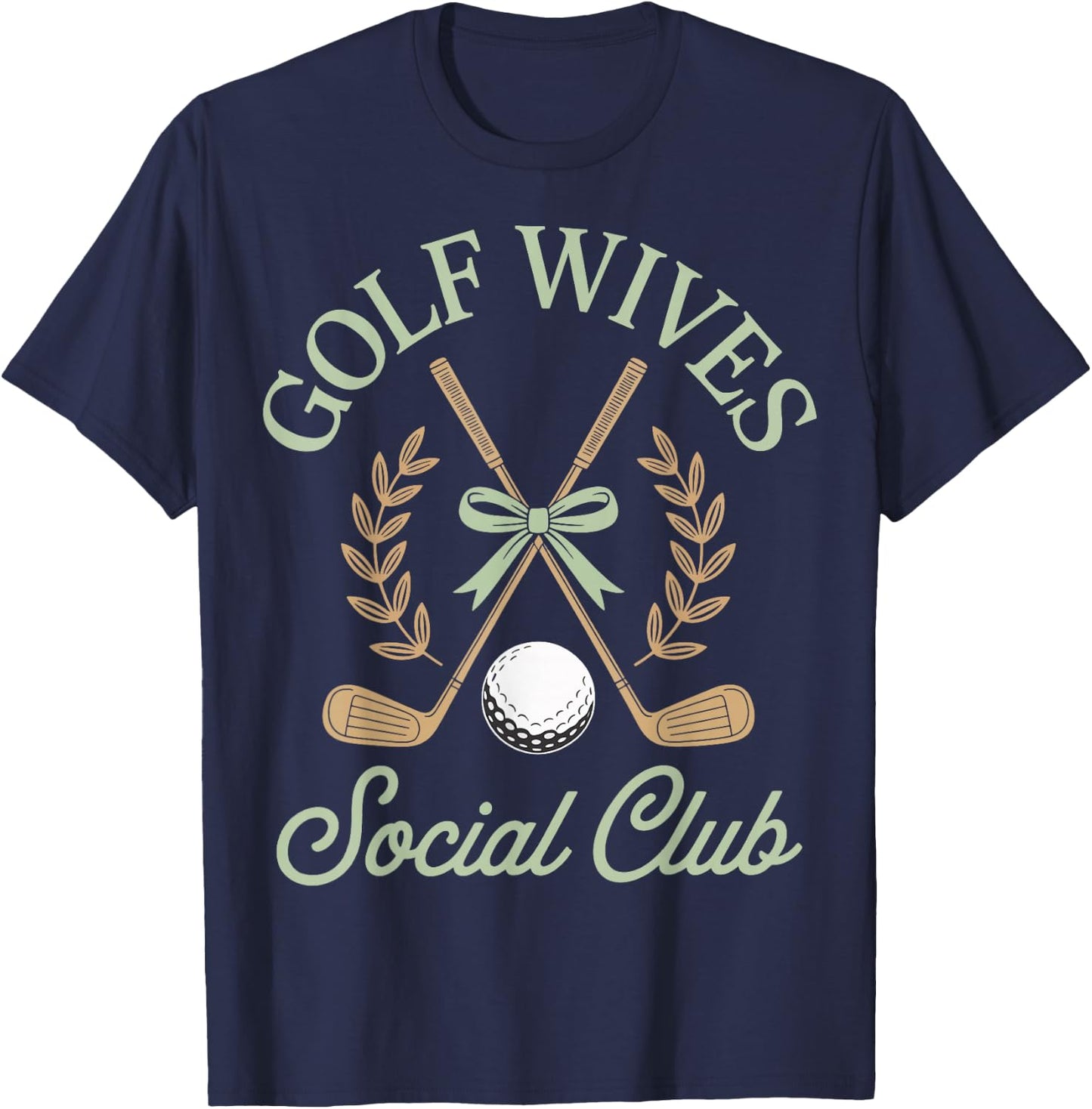 Golf Wives Social Club T-Shirt - T-Shirt | Navy