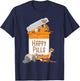 Happy Pills - Ferret Zoo Animal Lover Pet Owner T-Shirt - T-Shirt | Navy