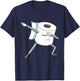 Dabbing Toilet Paper Roll T-Shirt - T-Shirt | Navy