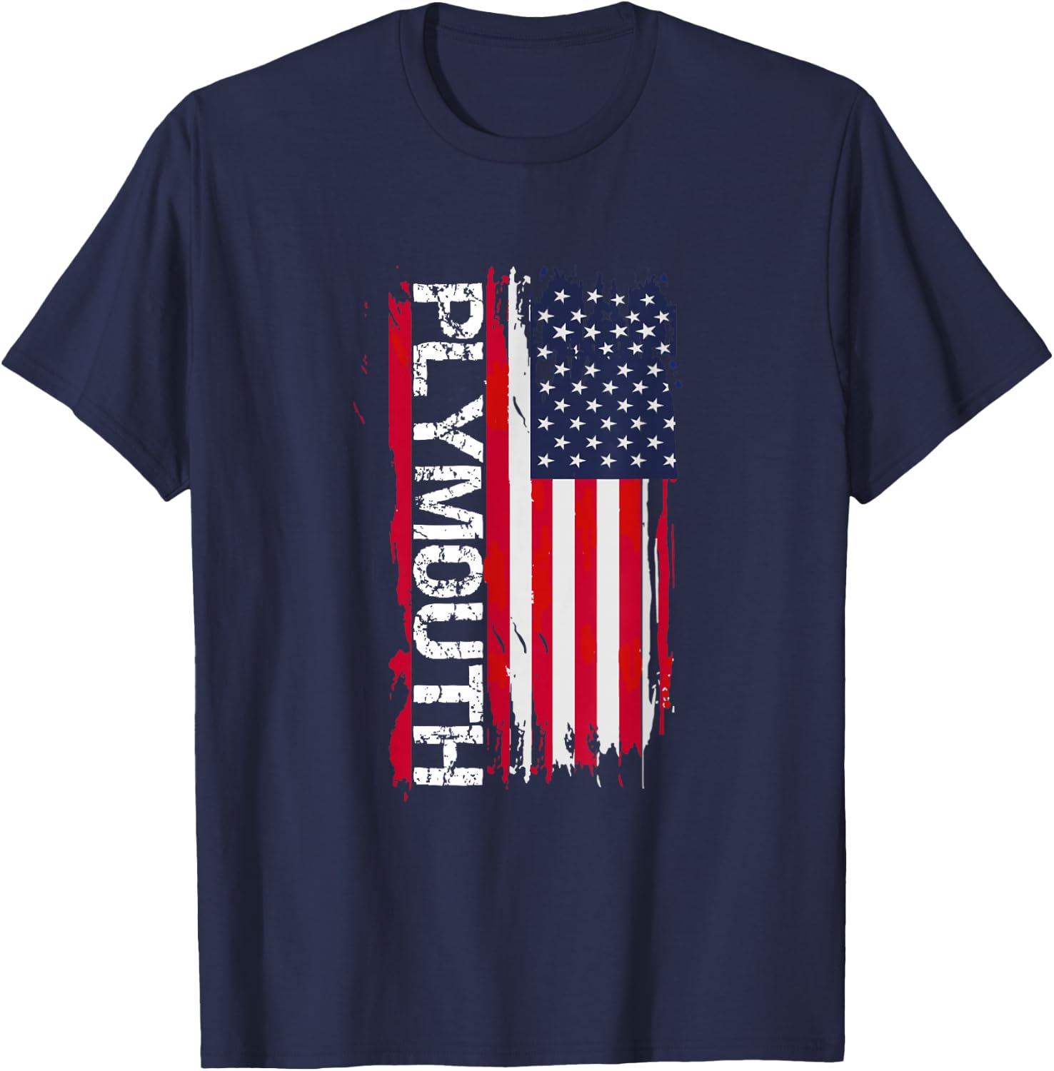 Plymouth City T-Shirt - T-Shirt | Navy