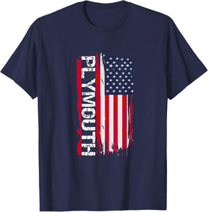 Plymouth City T-Shirt - T-Shirt | Navy