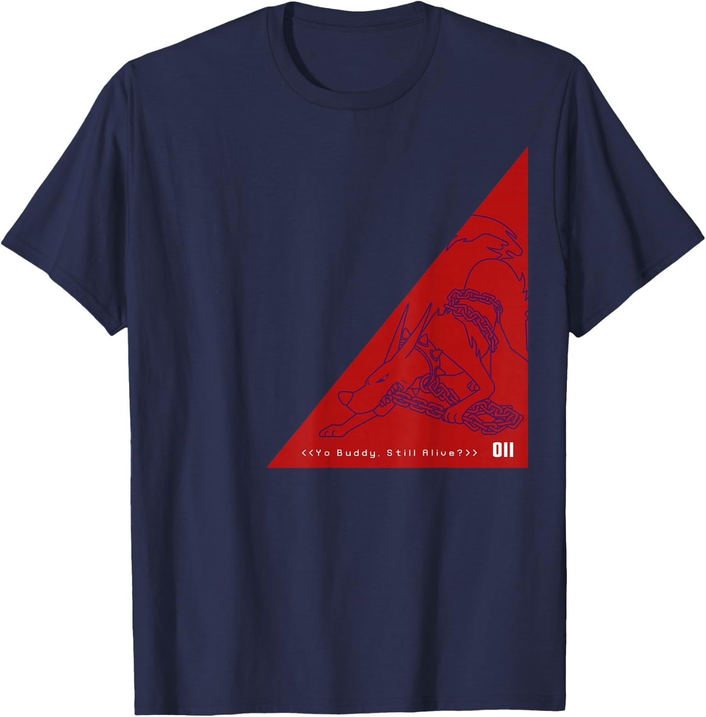 ACE COMBAT ZERO Yo Buddy… Still Alive? T-Shirt - T-Shirt | Navy