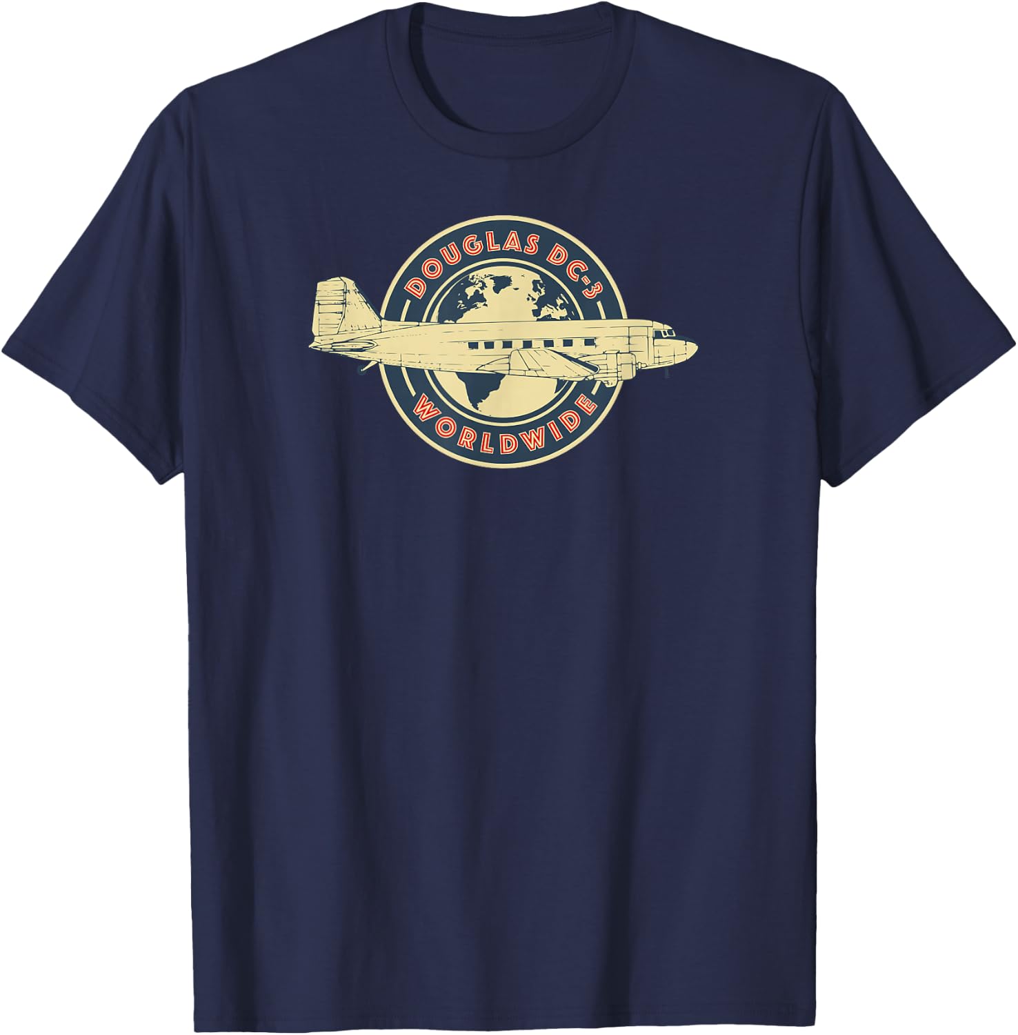 Douglas DC-3 T-Shirt - T-Shirt | Navy