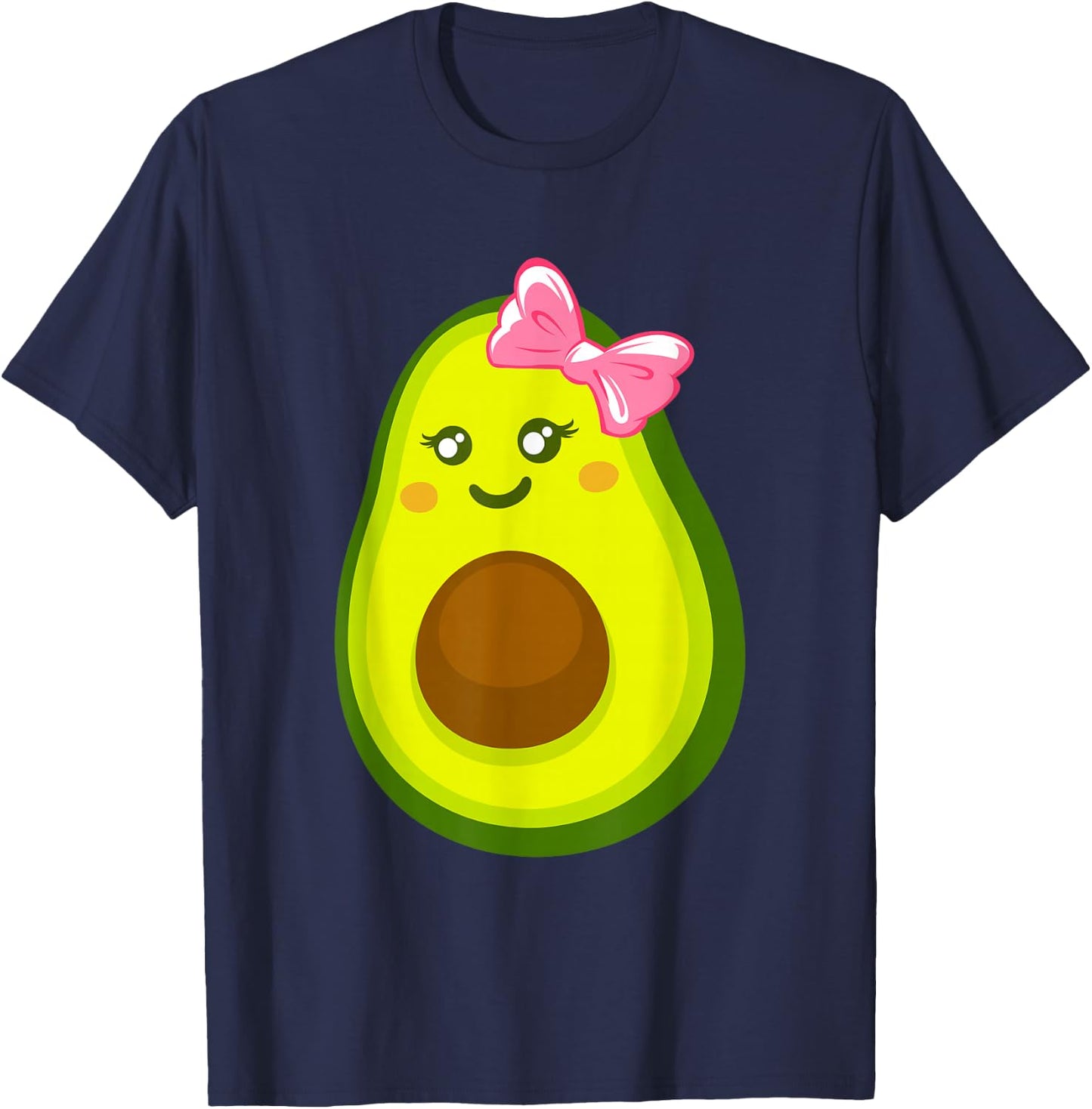 Avocado Woman and Girl T-Shirt - T-Shirt | Navy