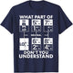 Truck Driver Humming Driver Truck Driver - Truck Driver T-Shirt - T-Shirt | Navy