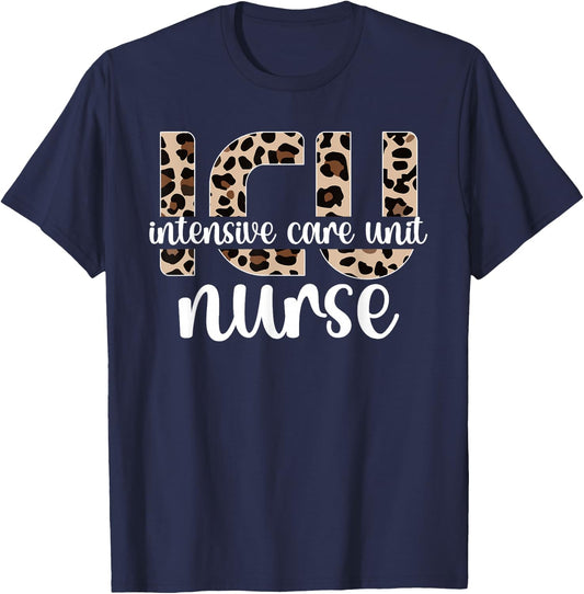 Intensive Care Unit Nurse ICU Nurse Appreciation T-Shirt - T-Shirt | Navy