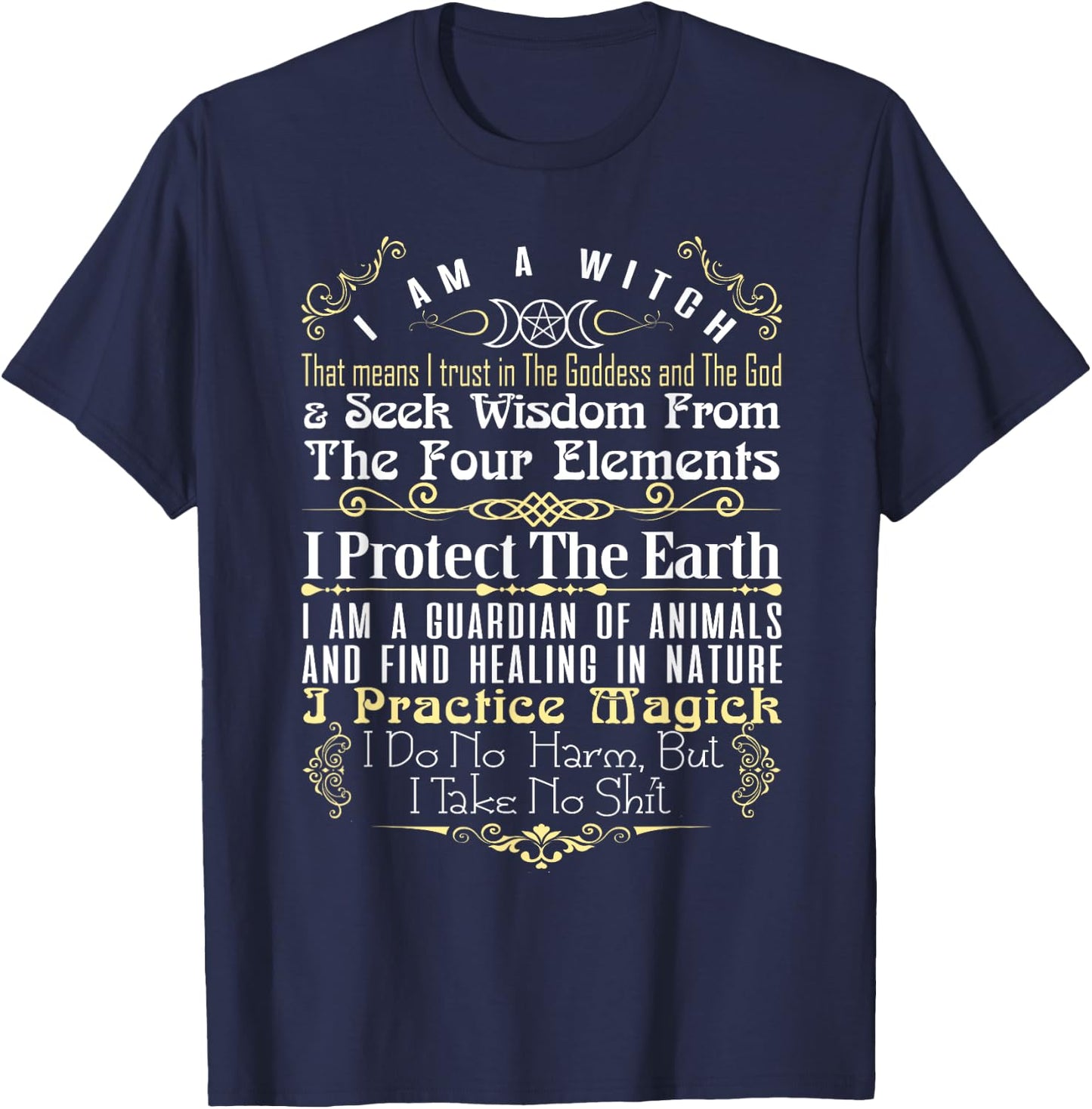I am a Witch T-Shirt - T-Shirt | Navy