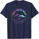 Trail Ridge Road Tie Dye - Elevated Colorado Scenic Byway T-Shirt - T-Shirt | Navy