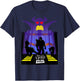 Disney Pixar Toy Story Zurg Frame Buzz Silhouette Logo T-Shirt - T-Shirt | Navy