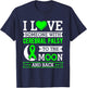 I love someone with cerebral palsy to the moon and back T-Shirt - T-Shirt | Navy