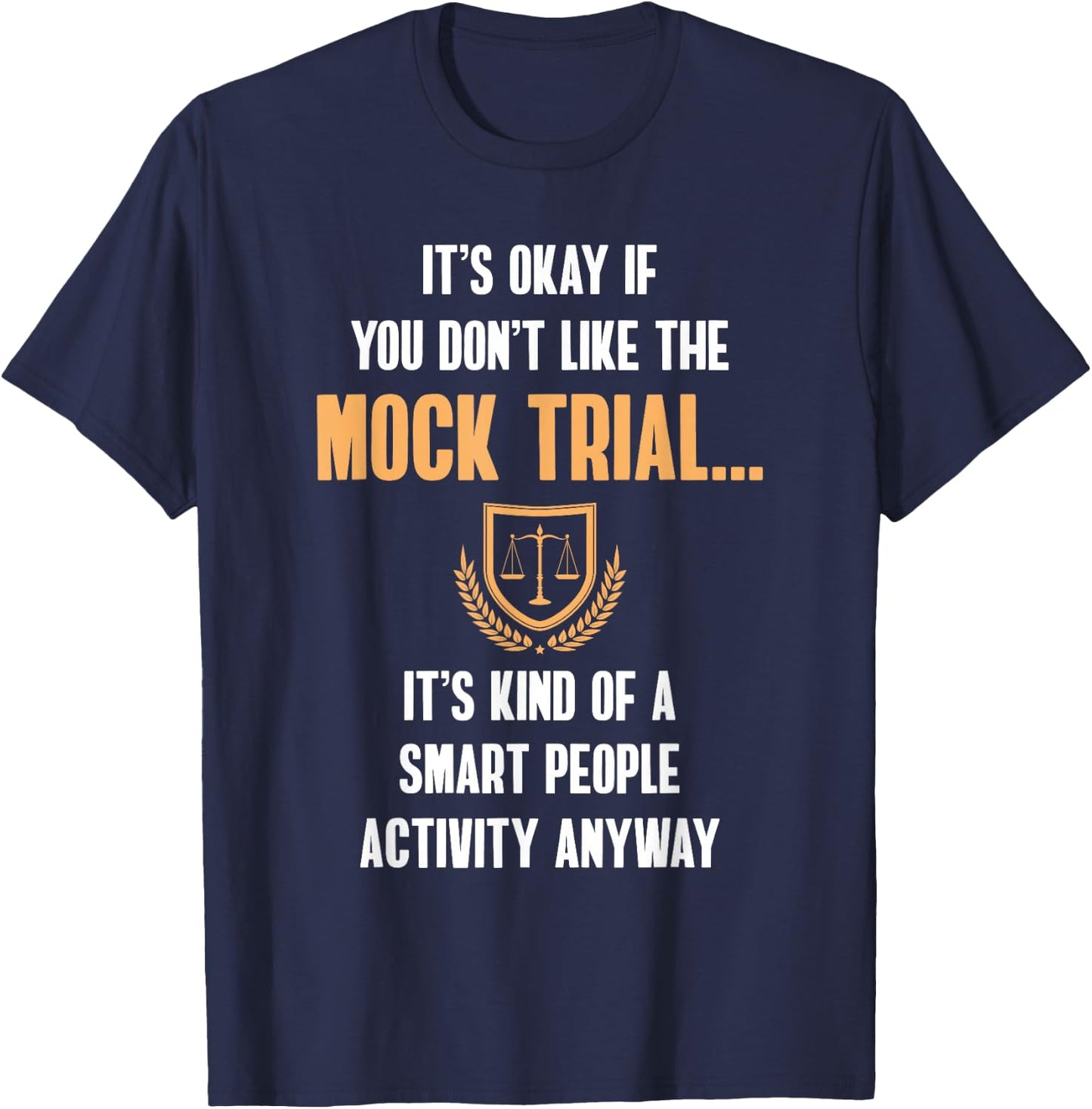 Mock Trial Smart T-Shirt - T-Shirt | Navy