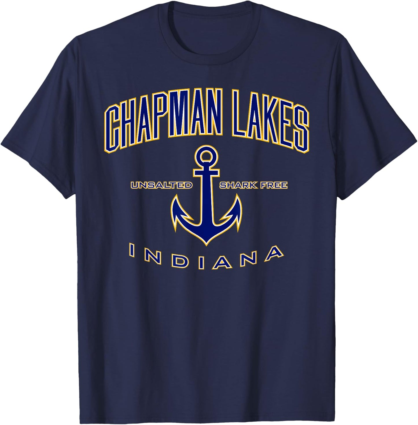 Chapman Lakes IN T-Shirt - T-Shirt | Navy