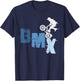 Freestyle BMX Riders outfit for Boys - BMX Trick Bike Rider T-Shirt - T-Shirt | Navy