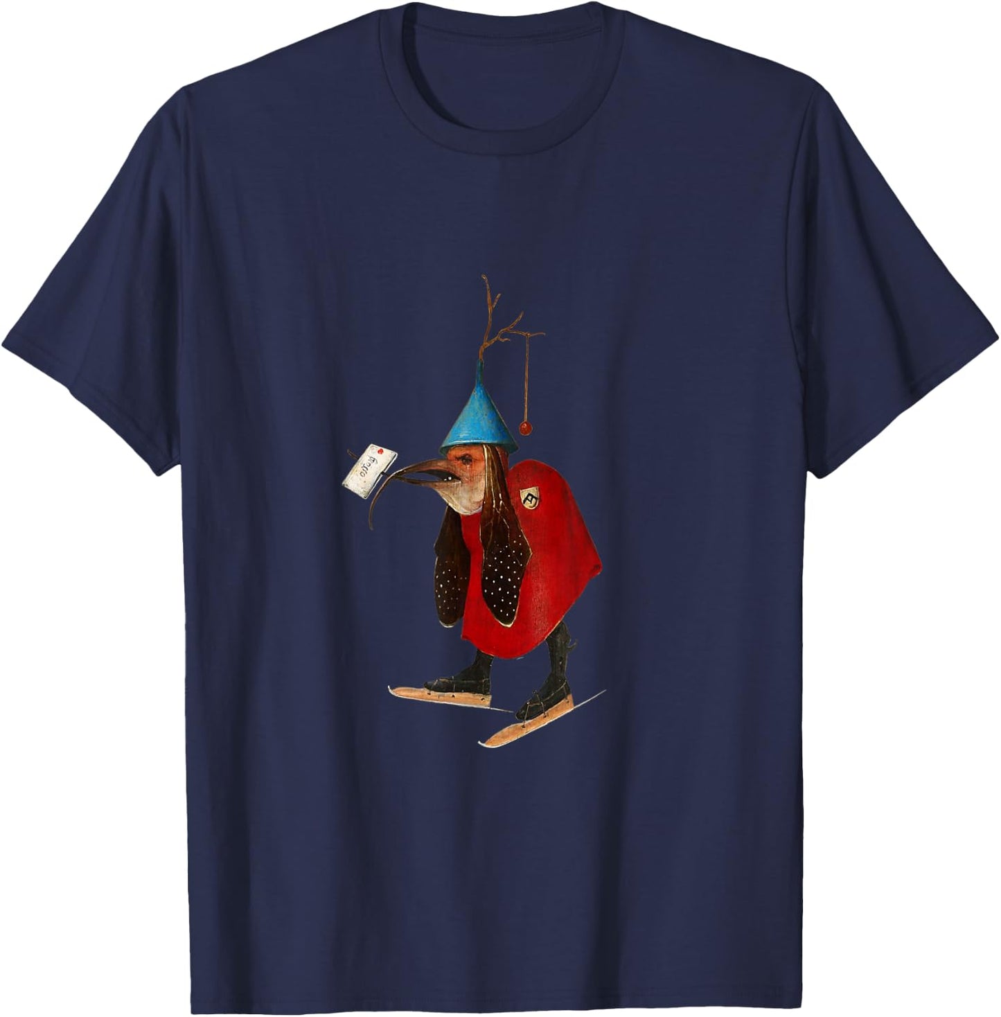 Hieronymus Bosch Temptation of St. Anthony Monster T-Shirt - T-Shirt | Navy