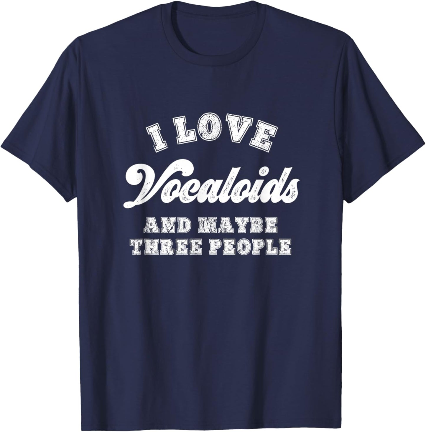 Funny Vocaloid Lover Sarcastic Anime Manga Introvert Gift T-Shirt - T-Shirt | Navy
