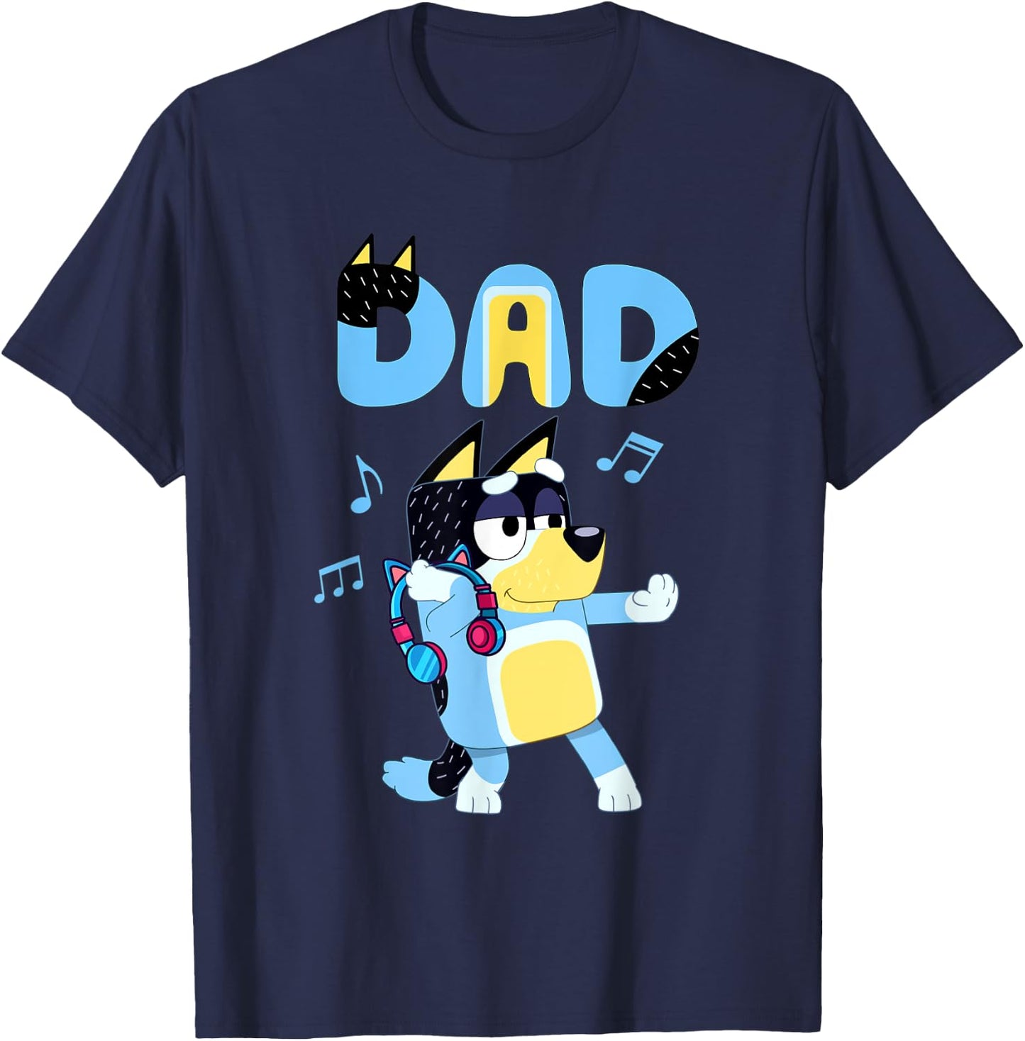 Dad Love Dad Father's Day Daddy Gift T-Shirt - T-Shirt | Navy