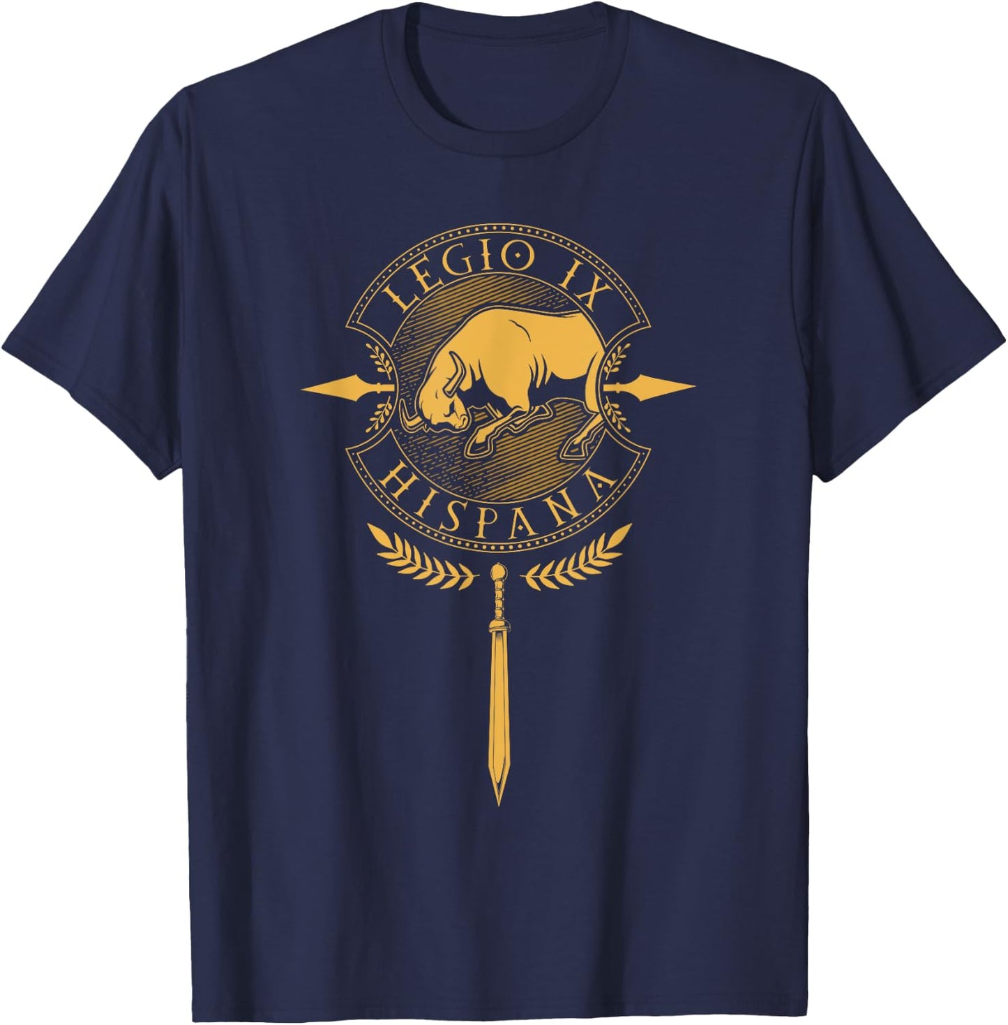 Legio IX Hispana - Roman Legion T-Shirt - T-Shirt | Navy