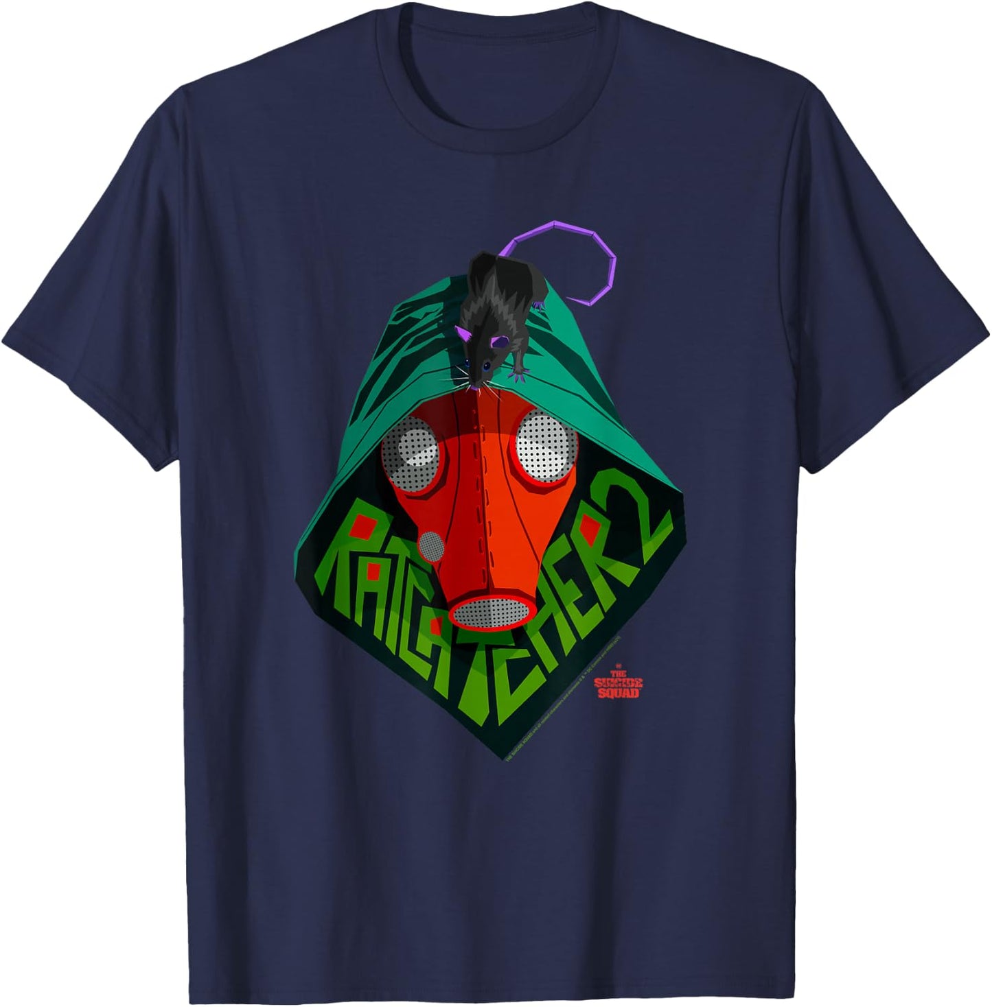 The Suicide Squad Big Ratcatcher 2 Logo T-Shirt - T-Shirt | Navy
