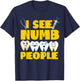 Dentist Dental Assistant Hygienist Tooth T-Shirt - T-Shirt | Navy