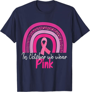 In October we wear pink T-Shirt - T-Shirt | Navy