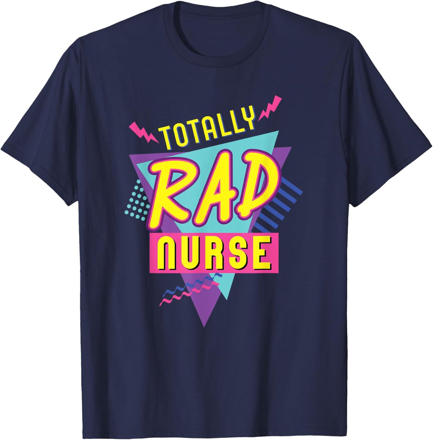 Vintage 90's Nurse Halloween Fun Nurse Costume 1990s T-Shirt - T-Shirt | Navy