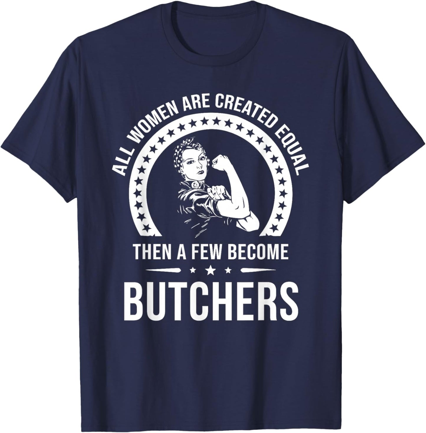 Butcher Shirts | Butcher T-Shirt - T-Shirt | Navy