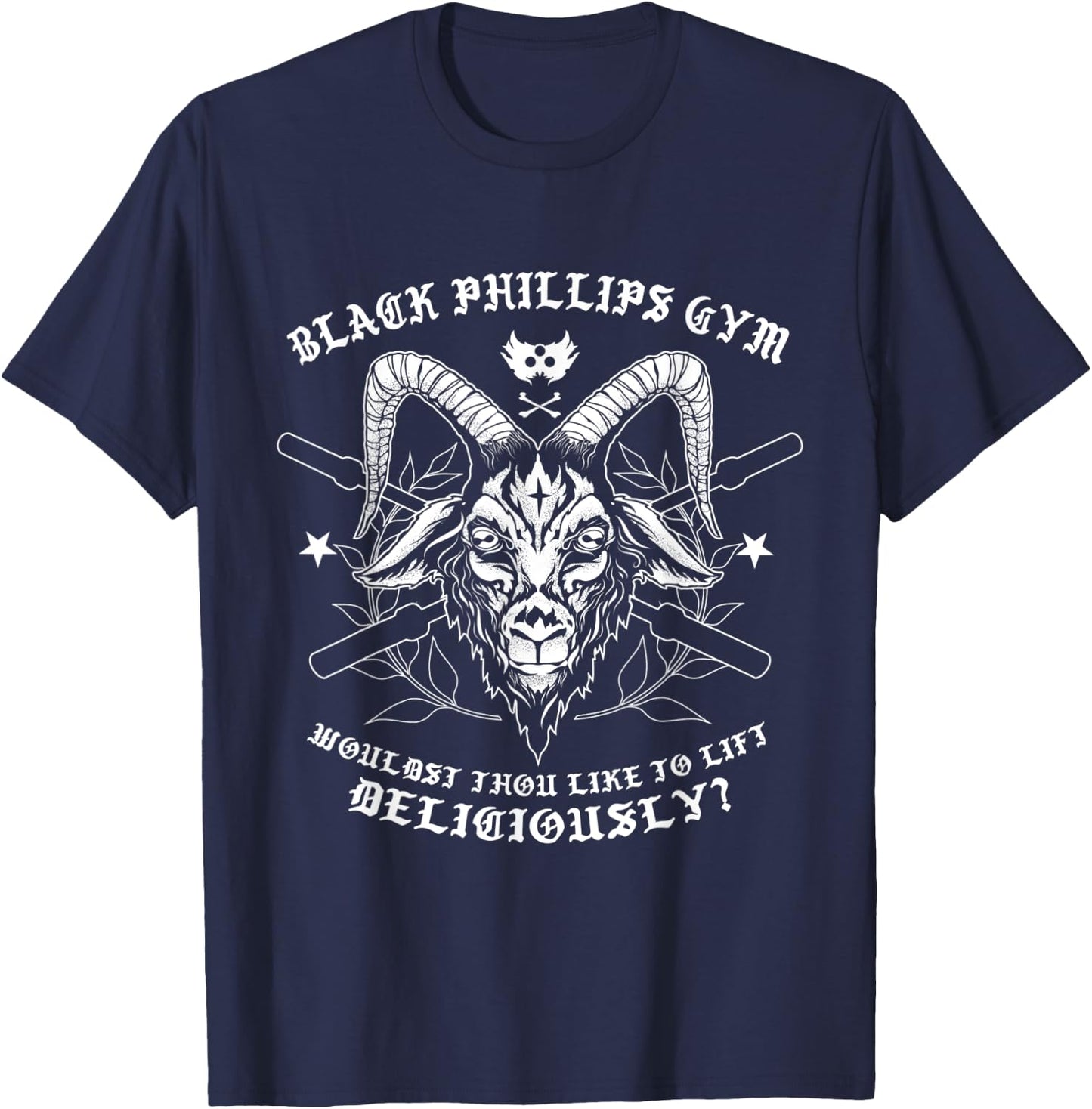 Black Phillips Gym T-Shirt - T-Shirt | Navy