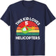 Kids Helicopter 5th Birthday 5 Year Old Boys Toddler Helicopter T-Shirt - T-Shirt | Navy