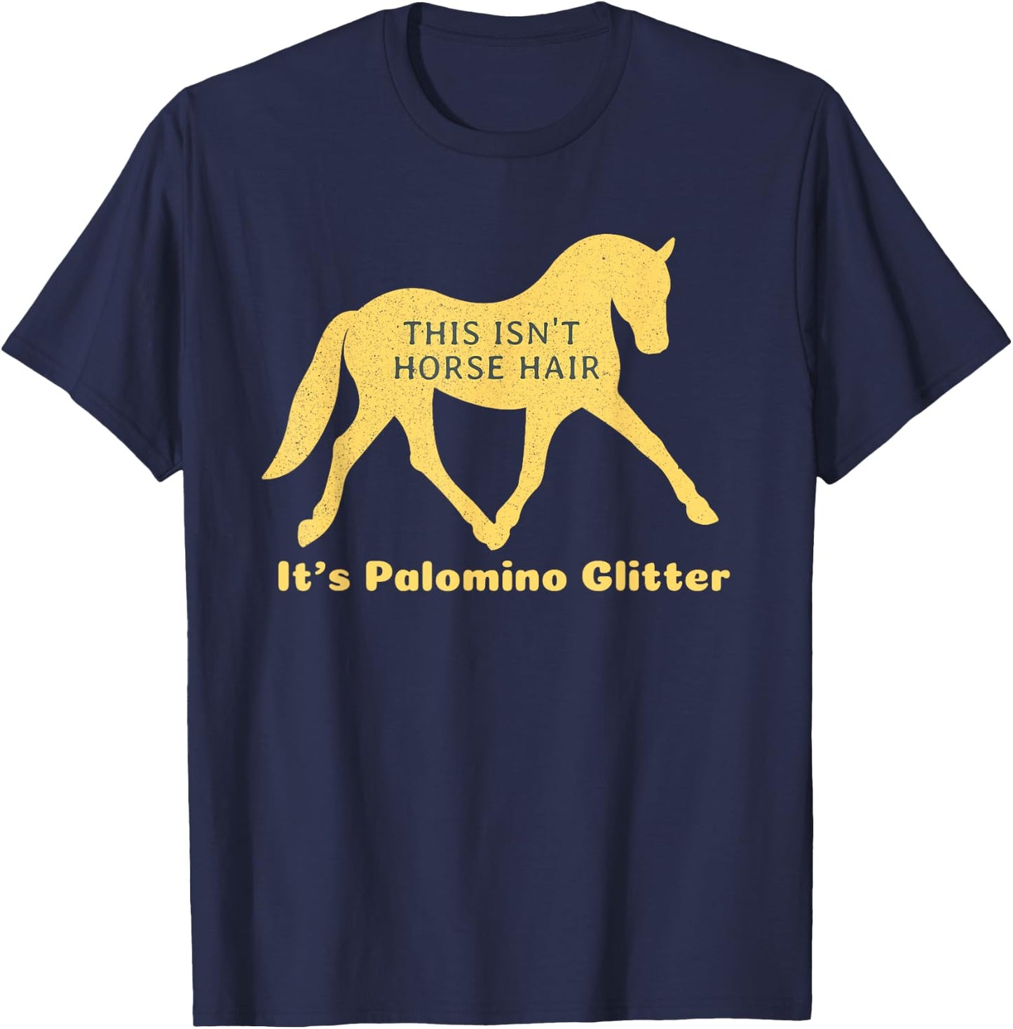 Palomino Horse Shirt T-Shirt - T-Shirt | Navy