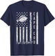 Cape Cod Massachusetts for Fluke Fishing Fishermen T-Shirt - T-Shirt | Navy
