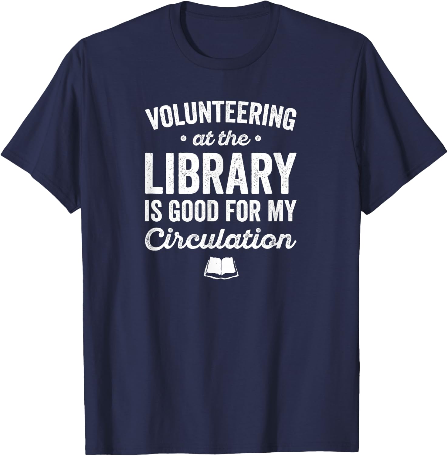 Sorting Pun for Volunteer Library Book T-Shirt - T-Shirt | Navy