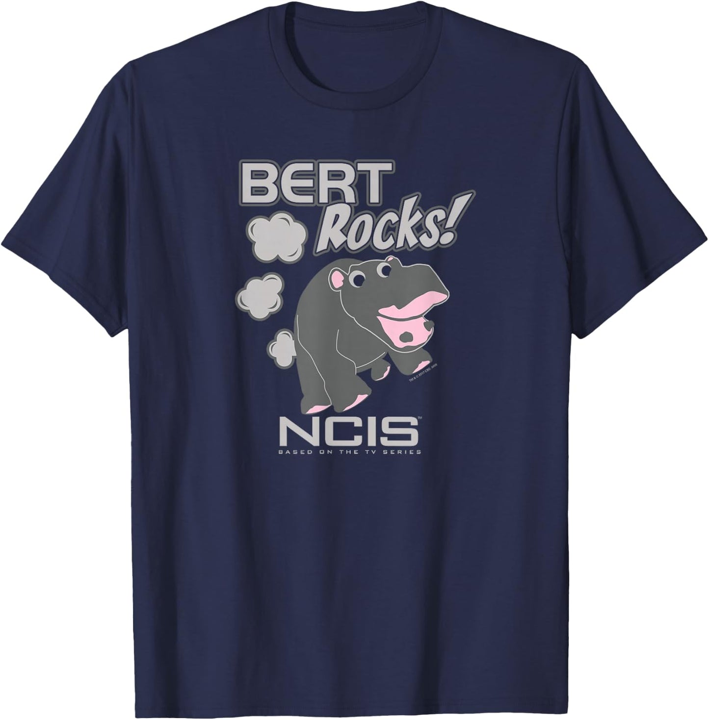 NCIS Bert Rocks T-Shirt - T-Shirt | Navy