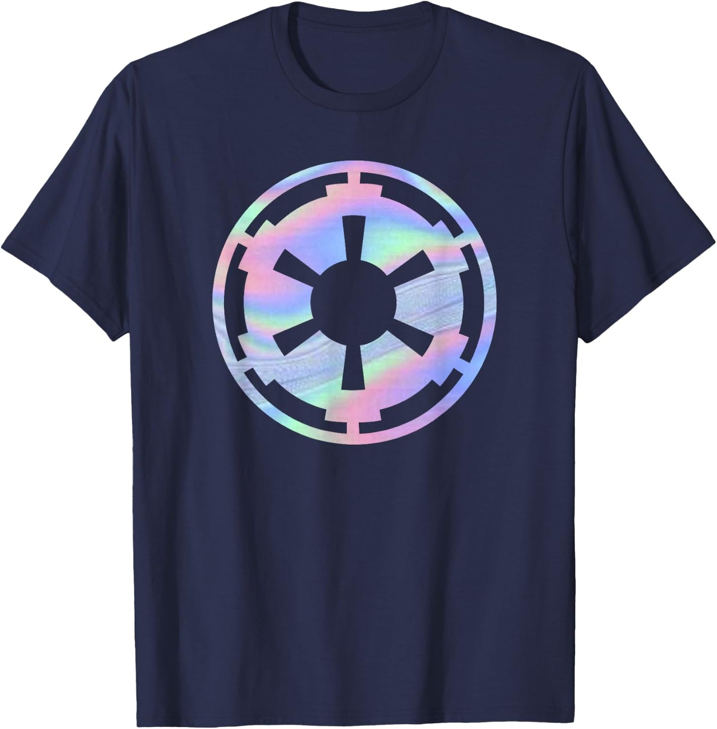 Star Wars Holographic Empire Logo T-Shirt - T-Shirt | Navy