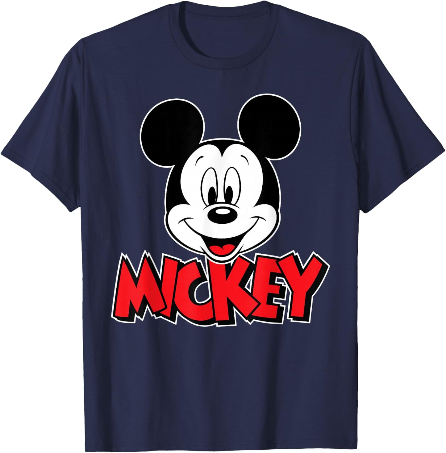 Disney - Vintage Mickey Mouse T-Shirt - T-Shirt | Navy