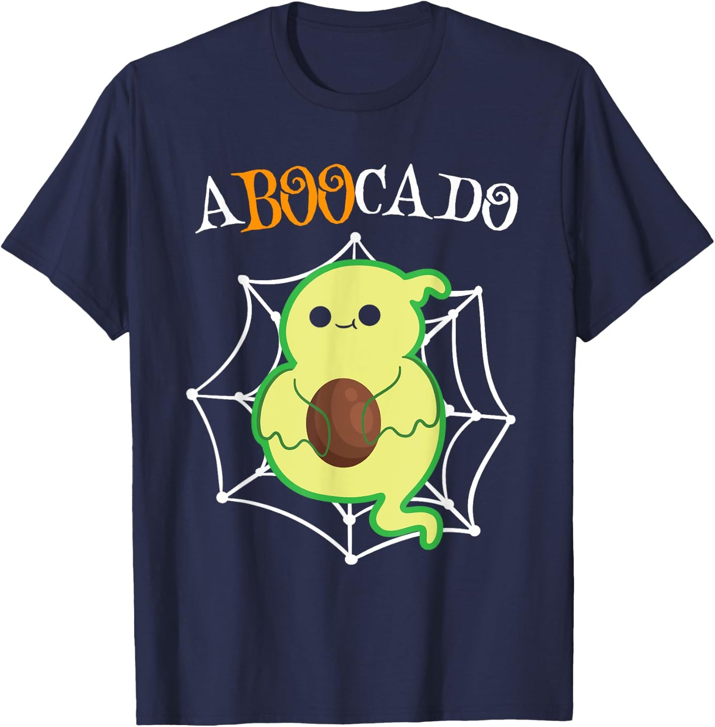 Aboocado Halloween Avocado T-Shirt - T-Shirt | Navy