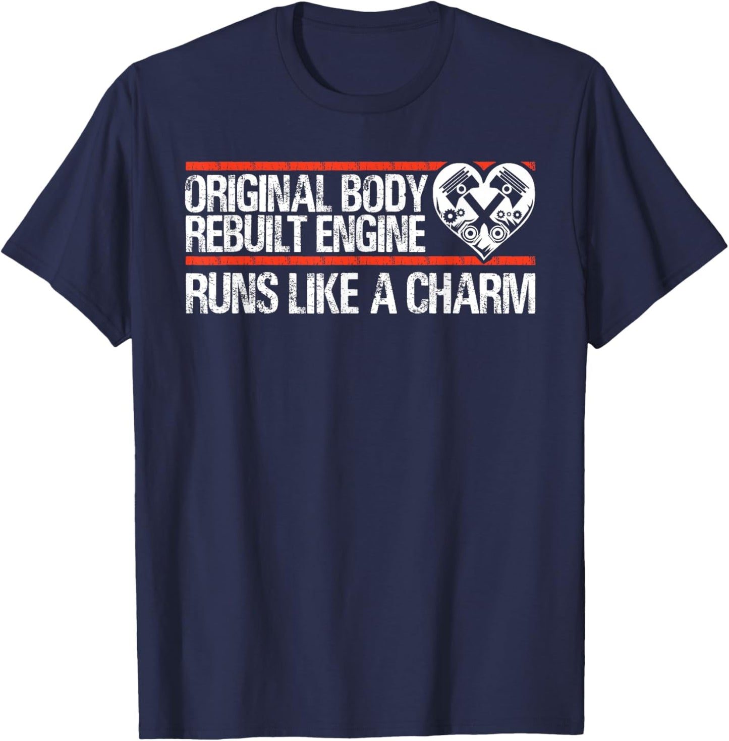 Funny Heart Attack Survivor Women Open Heart Surgery T-Shirt - T-Shirt | Navy