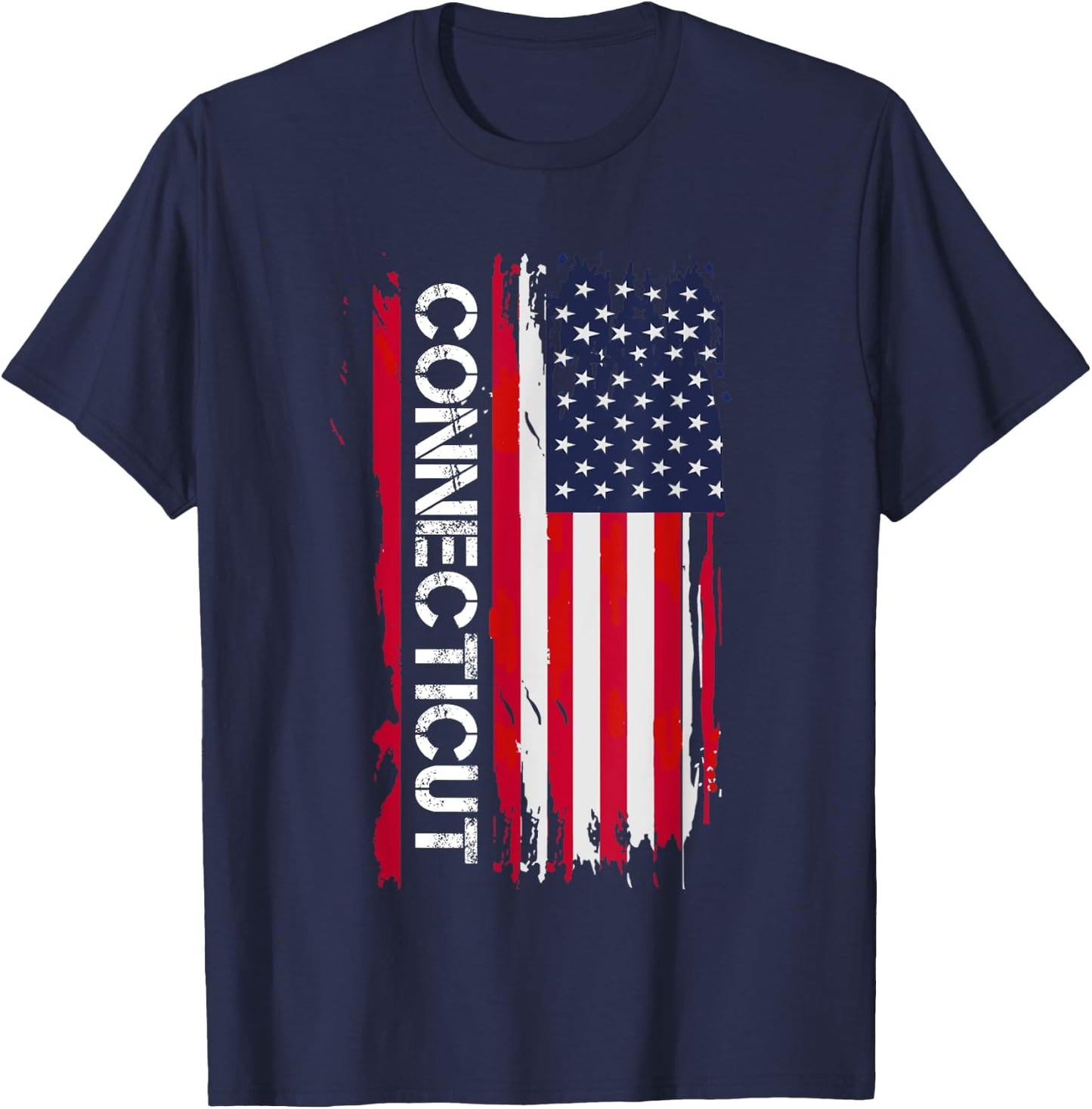 Connecticut, America T-Shirt - T-Shirt | Navy