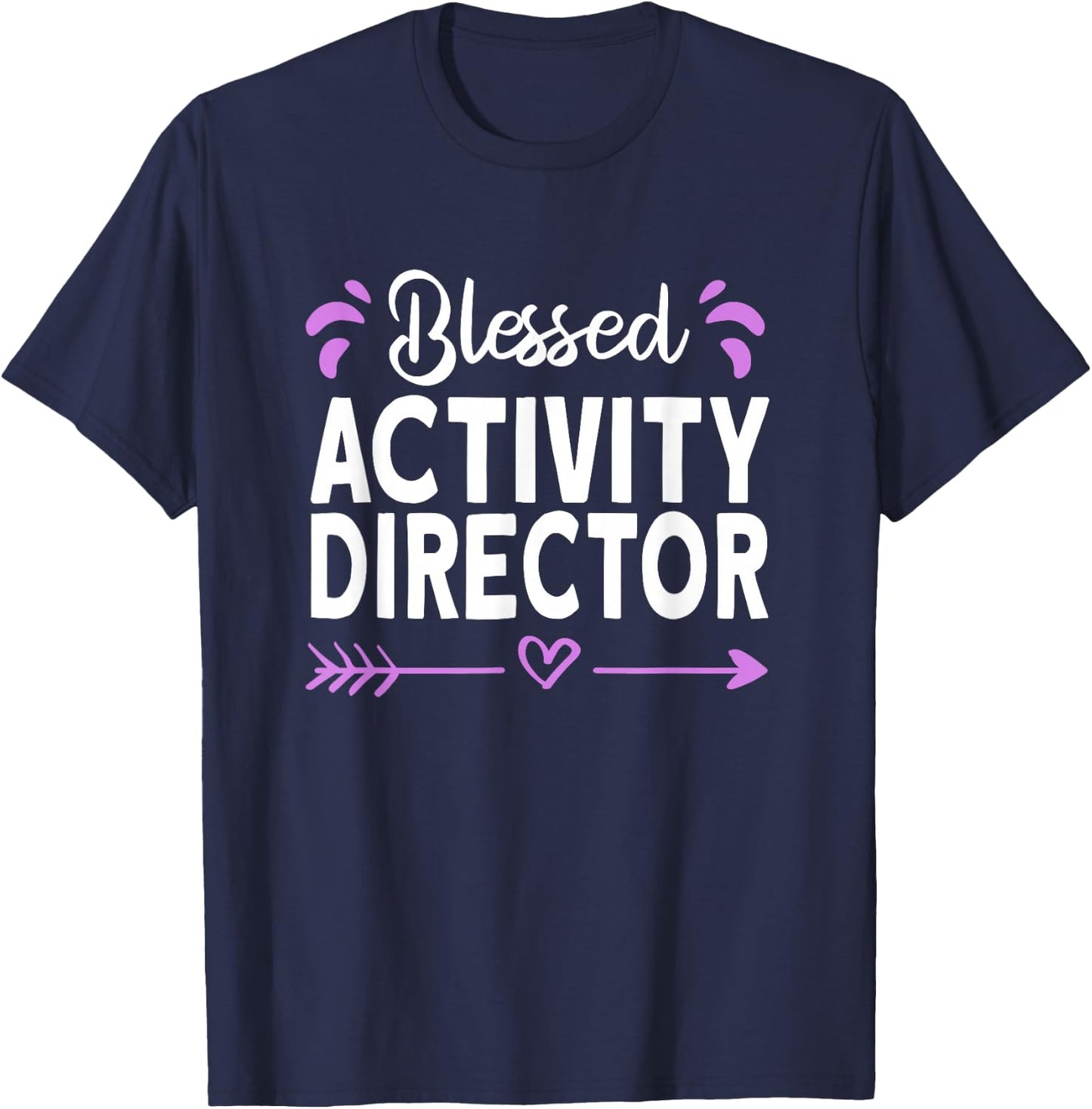 Blessed Activity Director T-Shirt - T-Shirt | Navy