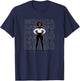 Marvel WandaVision Monica Rambeau Text Stack Portrait T-Shirt - T-Shirt | Navy